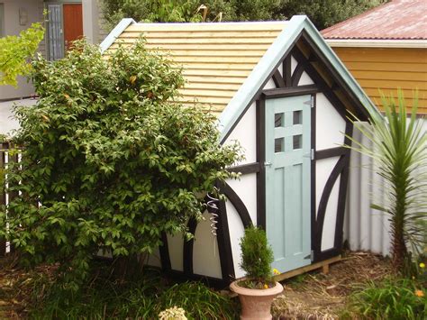 tudor style garden shed plans